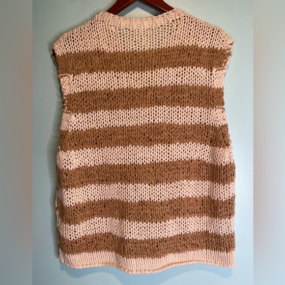 Free People Wave After Wave Top in Neutral Combo Size S/P Women’s - Picture 5 of 7